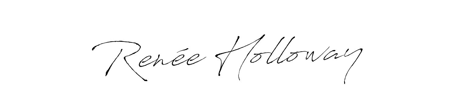 Make a beautiful signature design for name Renée Holloway. Use this online signature maker to create a handwritten signature for free. Renée Holloway signature style 6 images and pictures png