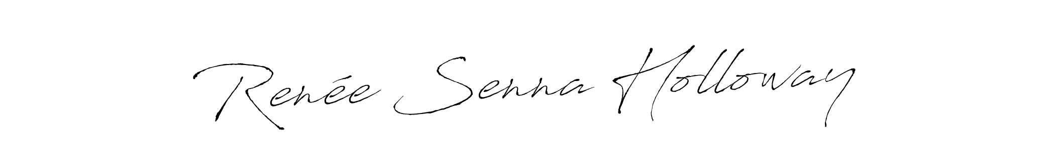 This is the best signature style for the Renée Senna Holloway name. Also you like these signature font (Antro_Vectra). Mix name signature. Renée Senna Holloway signature style 6 images and pictures png