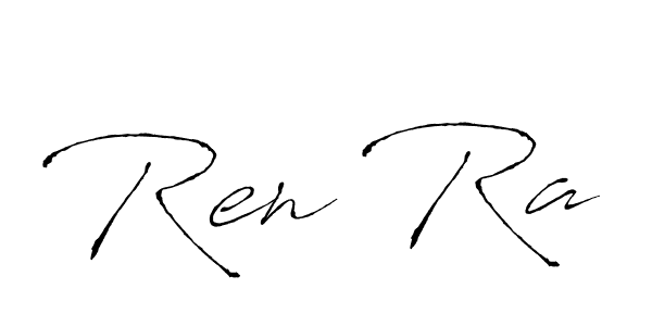 Similarly Antro_Vectra is the best handwritten signature design. Signature creator online .You can use it as an online autograph creator for name Ren Ra. Ren Ra signature style 6 images and pictures png