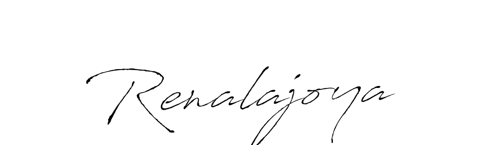 Antro_Vectra is a professional signature style that is perfect for those who want to add a touch of class to their signature. It is also a great choice for those who want to make their signature more unique. Get Renalajoya name to fancy signature for free. Renalajoya signature style 6 images and pictures png