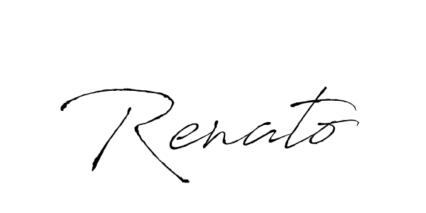 How to make Renato signature? Antro_Vectra is a professional autograph style. Create handwritten signature for Renato name. Renato signature style 6 images and pictures png