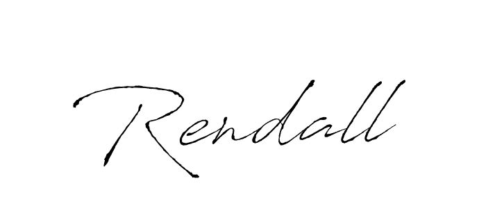 Design your own signature with our free online signature maker. With this signature software, you can create a handwritten (Antro_Vectra) signature for name Rendall. Rendall signature style 6 images and pictures png