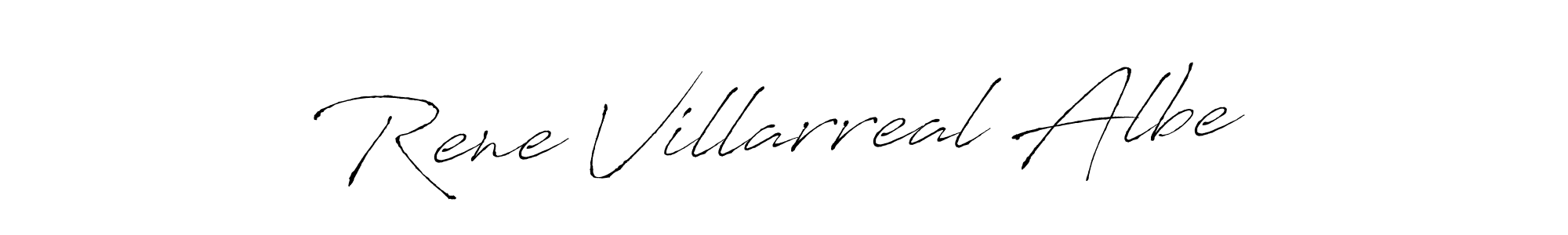 You should practise on your own different ways (Antro_Vectra) to write your name (Rene Villarreal Albe) in signature. don't let someone else do it for you. Rene Villarreal Albe signature style 6 images and pictures png