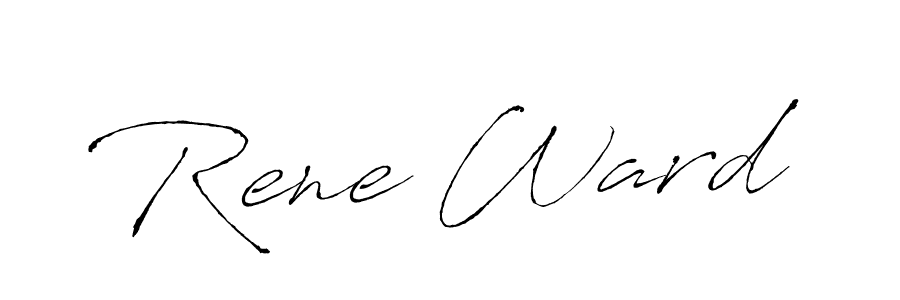 Similarly Antro_Vectra is the best handwritten signature design. Signature creator online .You can use it as an online autograph creator for name Rene Ward. Rene Ward signature style 6 images and pictures png