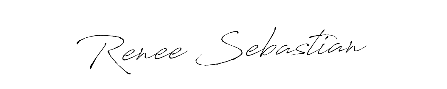 Best and Professional Signature Style for Renee Sebastian. Antro_Vectra Best Signature Style Collection. Renee Sebastian signature style 6 images and pictures png