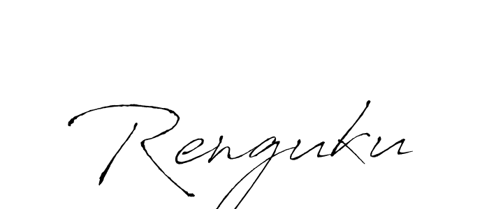 Antro_Vectra is a professional signature style that is perfect for those who want to add a touch of class to their signature. It is also a great choice for those who want to make their signature more unique. Get Renguku name to fancy signature for free. Renguku signature style 6 images and pictures png