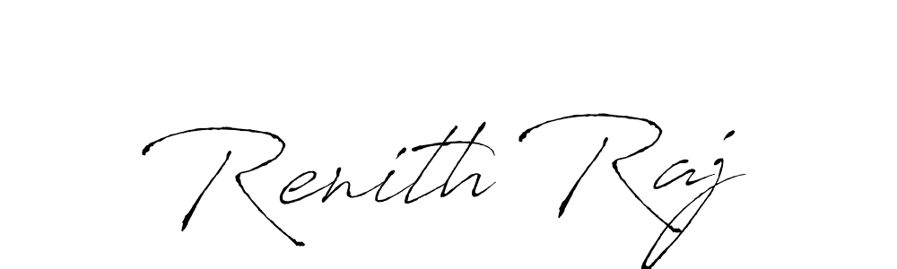 Also You can easily find your signature by using the search form. We will create Renith Raj name handwritten signature images for you free of cost using Antro_Vectra sign style. Renith Raj signature style 6 images and pictures png