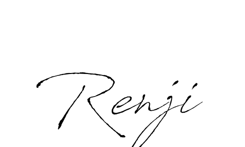 You should practise on your own different ways (Antro_Vectra) to write your name (Renji) in signature. don't let someone else do it for you. Renji signature style 6 images and pictures png