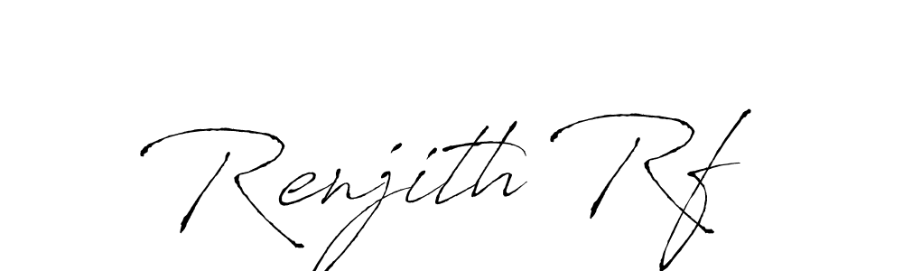 How to Draw Renjith Rf signature style? Antro_Vectra is a latest design signature styles for name Renjith Rf. Renjith Rf signature style 6 images and pictures png