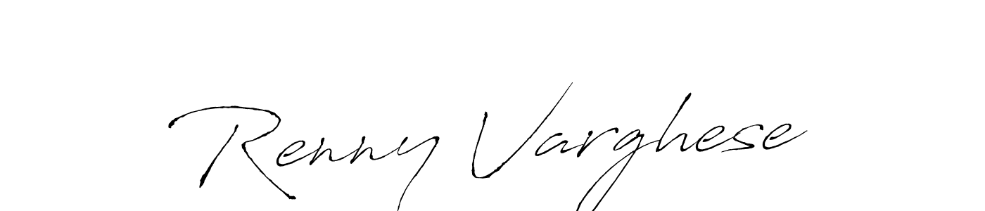 The best way (Antro_Vectra) to make a short signature is to pick only two or three words in your name. The name Renny Varghese include a total of six letters. For converting this name. Renny Varghese signature style 6 images and pictures png