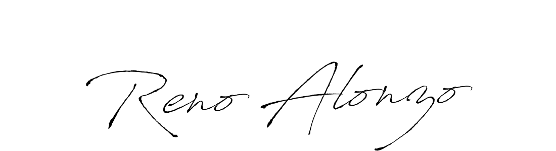 Best and Professional Signature Style for Reno Alonzo. Antro_Vectra Best Signature Style Collection. Reno Alonzo signature style 6 images and pictures png