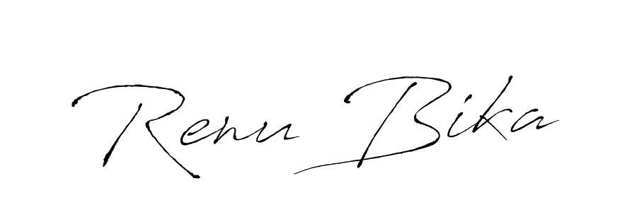 Once you've used our free online signature maker to create your best signature Antro_Vectra style, it's time to enjoy all of the benefits that Renu Bika name signing documents. Renu Bika signature style 6 images and pictures png