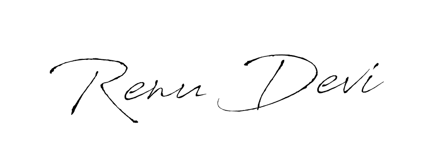 Similarly Antro_Vectra is the best handwritten signature design. Signature creator online .You can use it as an online autograph creator for name Renu Devi. Renu Devi signature style 6 images and pictures png