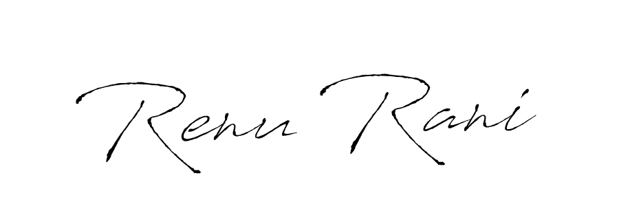 Similarly Antro_Vectra is the best handwritten signature design. Signature creator online .You can use it as an online autograph creator for name Renu Rani. Renu Rani signature style 6 images and pictures png