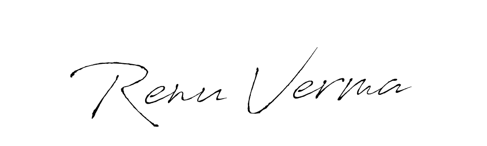 Also we have Renu Verma name is the best signature style. Create professional handwritten signature collection using Antro_Vectra autograph style. Renu Verma signature style 6 images and pictures png