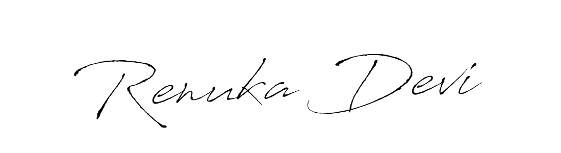 Use a signature maker to create a handwritten signature online. With this signature software, you can design (Antro_Vectra) your own signature for name Renuka Devi. Renuka Devi signature style 6 images and pictures png