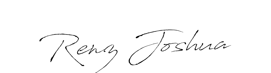 Create a beautiful signature design for name Renz Joshua. With this signature (Antro_Vectra) fonts, you can make a handwritten signature for free. Renz Joshua signature style 6 images and pictures png