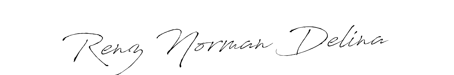 You should practise on your own different ways (Antro_Vectra) to write your name (Renz Norman Delina) in signature. don't let someone else do it for you. Renz Norman Delina signature style 6 images and pictures png