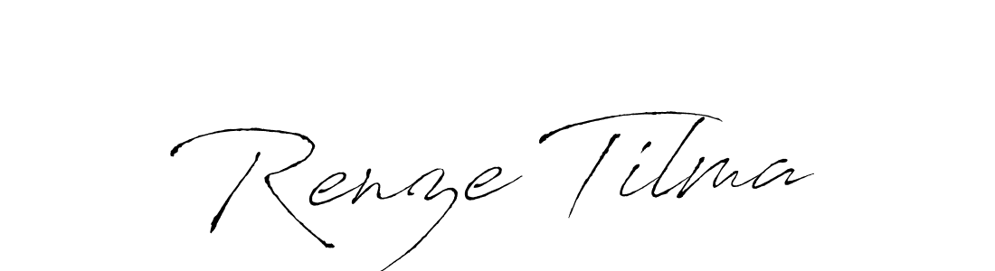 You should practise on your own different ways (Antro_Vectra) to write your name (Renze Tilma) in signature. don't let someone else do it for you. Renze Tilma signature style 6 images and pictures png