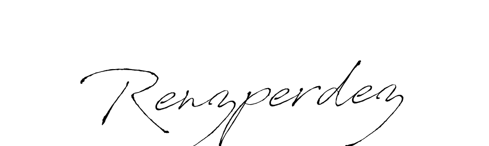 How to Draw Renzperdez signature style? Antro_Vectra is a latest design signature styles for name Renzperdez. Renzperdez signature style 6 images and pictures png