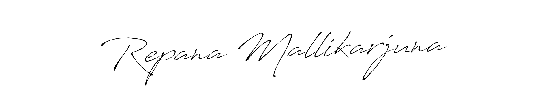 Create a beautiful signature design for name Repana Mallikarjuna. With this signature (Antro_Vectra) fonts, you can make a handwritten signature for free. Repana Mallikarjuna signature style 6 images and pictures png