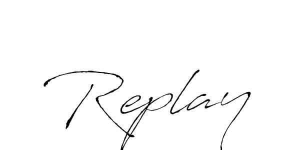 How to make Replay signature? Antro_Vectra is a professional autograph style. Create handwritten signature for Replay name. Replay signature style 6 images and pictures png