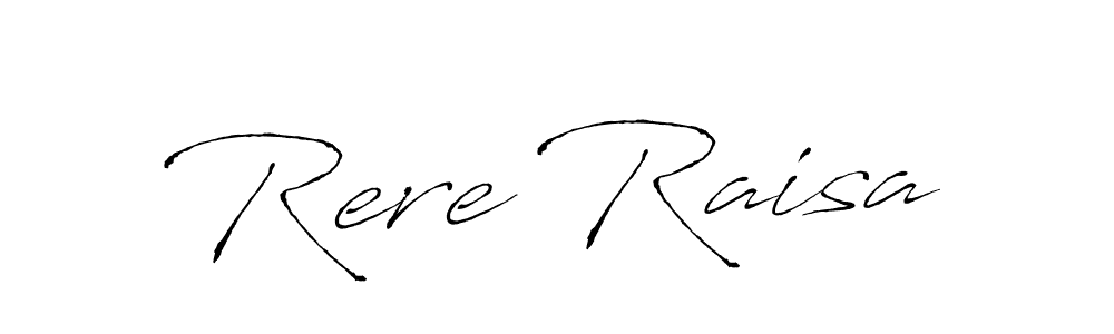 You should practise on your own different ways (Antro_Vectra) to write your name (Rere Raisa) in signature. don't let someone else do it for you. Rere Raisa signature style 6 images and pictures png