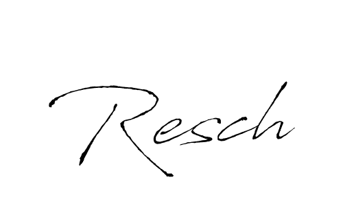 Also You can easily find your signature by using the search form. We will create Resch name handwritten signature images for you free of cost using Antro_Vectra sign style. Resch signature style 6 images and pictures png