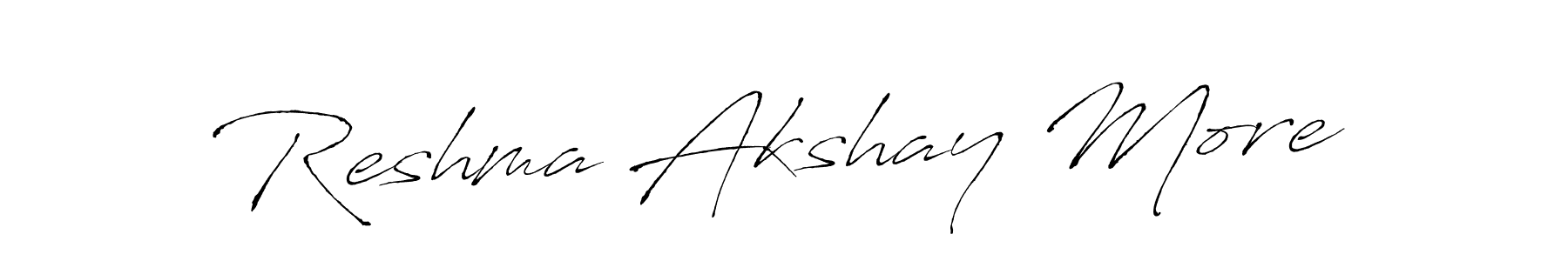 How to Draw Reshma Akshay More signature style? Antro_Vectra is a latest design signature styles for name Reshma Akshay More. Reshma Akshay More signature style 6 images and pictures png