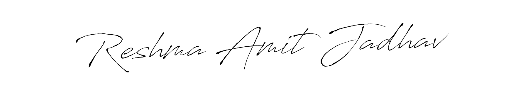 See photos of Reshma Amit Jadhav official signature by Spectra . Check more albums & portfolios. Read reviews & check more about Antro_Vectra font. Reshma Amit Jadhav signature style 6 images and pictures png