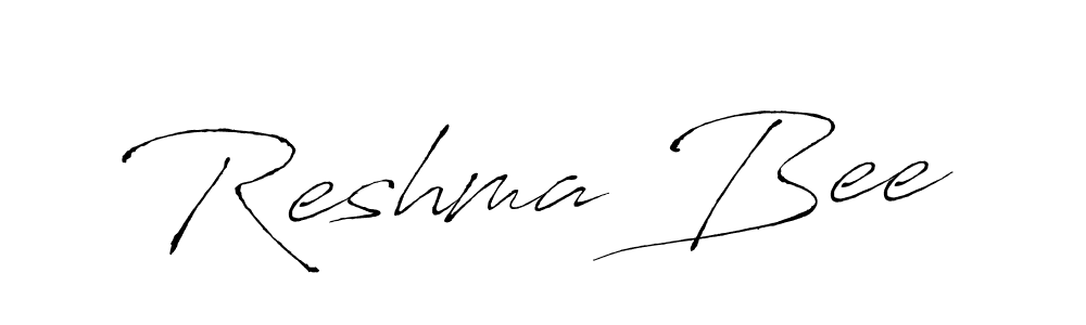 Also You can easily find your signature by using the search form. We will create Reshma Bee name handwritten signature images for you free of cost using Antro_Vectra sign style. Reshma Bee signature style 6 images and pictures png