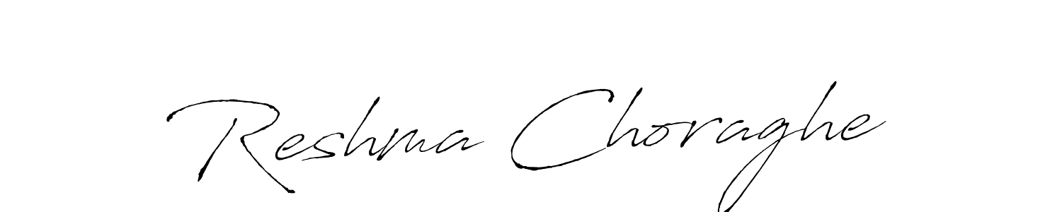 The best way (Antro_Vectra) to make a short signature is to pick only two or three words in your name. The name Reshma Choraghe include a total of six letters. For converting this name. Reshma Choraghe signature style 6 images and pictures png