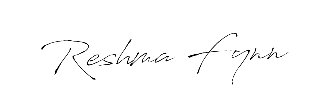 Similarly Antro_Vectra is the best handwritten signature design. Signature creator online .You can use it as an online autograph creator for name Reshma Fynn. Reshma Fynn signature style 6 images and pictures png
