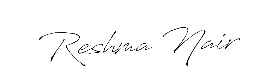 Also You can easily find your signature by using the search form. We will create Reshma Nair name handwritten signature images for you free of cost using Antro_Vectra sign style. Reshma Nair signature style 6 images and pictures png