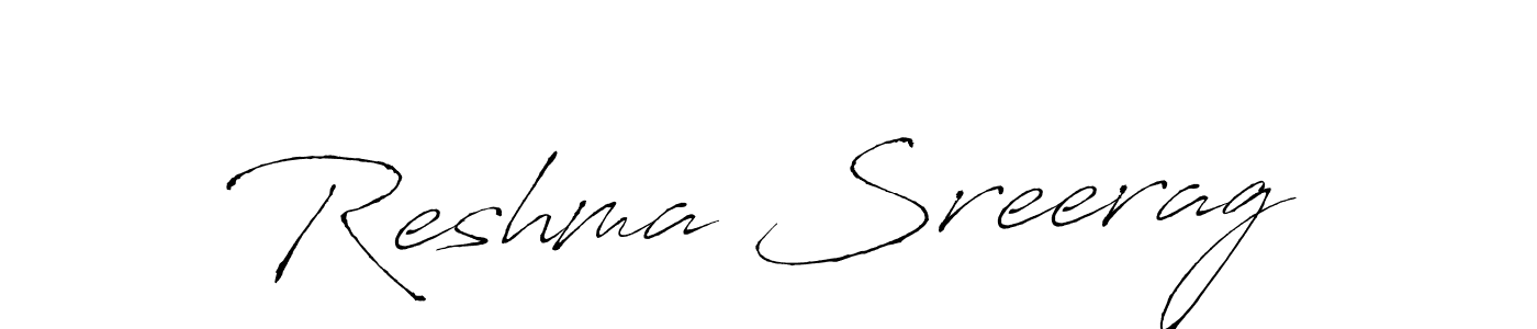 Antro_Vectra is a professional signature style that is perfect for those who want to add a touch of class to their signature. It is also a great choice for those who want to make their signature more unique. Get Reshma Sreerag name to fancy signature for free. Reshma Sreerag signature style 6 images and pictures png