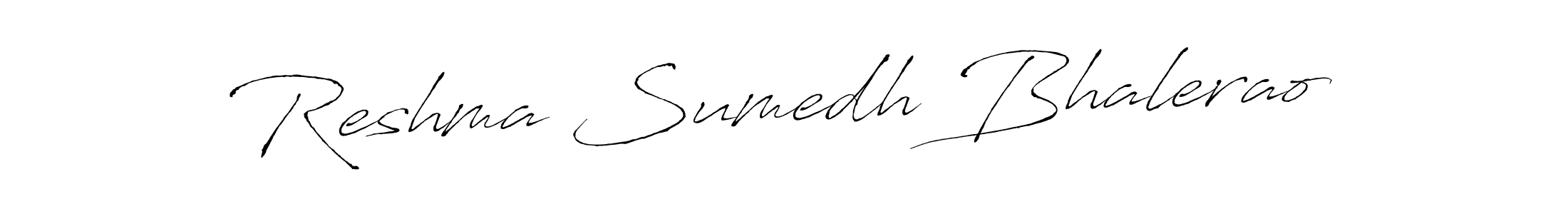 How to make Reshma Sumedh Bhalerao name signature. Use Antro_Vectra style for creating short signs online. This is the latest handwritten sign. Reshma Sumedh Bhalerao signature style 6 images and pictures png