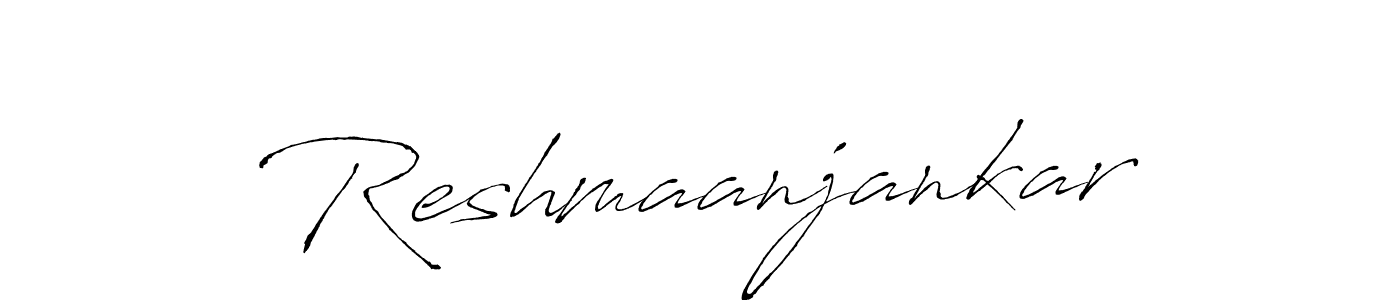 if you are searching for the best signature style for your name Reshmaanjankar. so please give up your signature search. here we have designed multiple signature styles  using Antro_Vectra. Reshmaanjankar signature style 6 images and pictures png