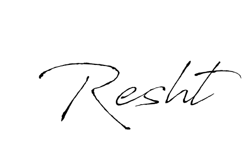 Check out images of Autograph of Resht name. Actor Resht Signature Style. Antro_Vectra is a professional sign style online. Resht signature style 6 images and pictures png