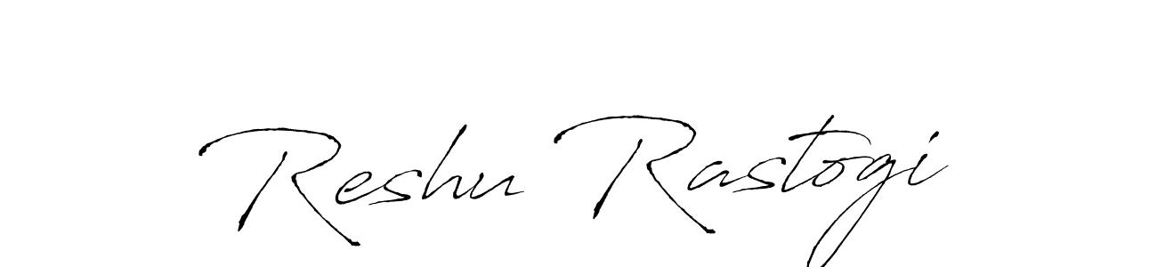 Also You can easily find your signature by using the search form. We will create Reshu Rastogi name handwritten signature images for you free of cost using Antro_Vectra sign style. Reshu Rastogi signature style 6 images and pictures png