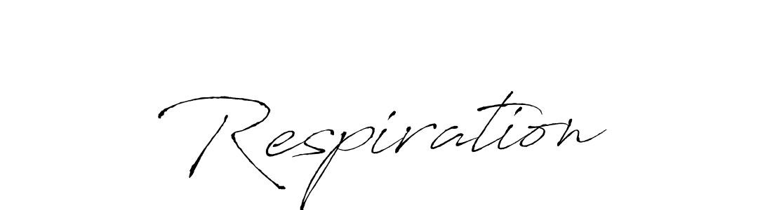 Design your own signature with our free online signature maker. With this signature software, you can create a handwritten (Antro_Vectra) signature for name Respiration. Respiration signature style 6 images and pictures png