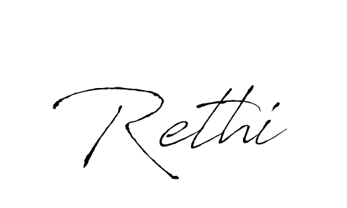 Similarly Antro_Vectra is the best handwritten signature design. Signature creator online .You can use it as an online autograph creator for name Rethi. Rethi signature style 6 images and pictures png