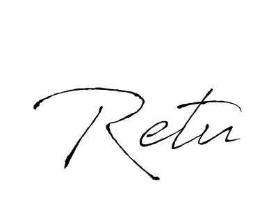 The best way (Antro_Vectra) to make a short signature is to pick only two or three words in your name. The name Retu include a total of six letters. For converting this name. Retu signature style 6 images and pictures png