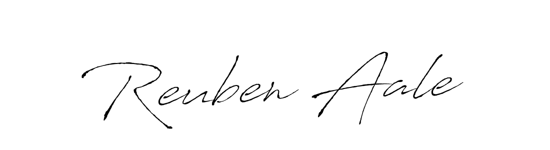 Also You can easily find your signature by using the search form. We will create Reuben Aale name handwritten signature images for you free of cost using Antro_Vectra sign style. Reuben Aale signature style 6 images and pictures png