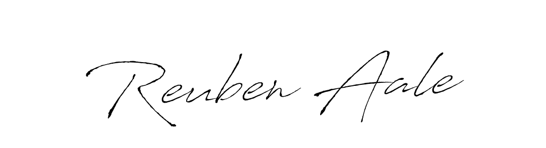 Also You can easily find your signature by using the search form. We will create Reuben Aale name handwritten signature images for you free of cost using Antro_Vectra sign style. Reuben Aale signature style 6 images and pictures png