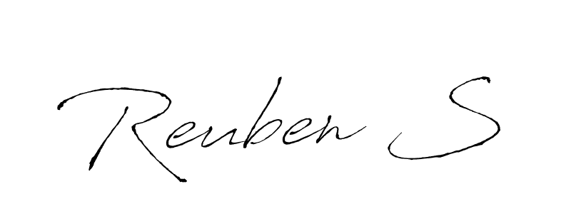 It looks lik you need a new signature style for name Reuben S. Design unique handwritten (Antro_Vectra) signature with our free signature maker in just a few clicks. Reuben S signature style 6 images and pictures png