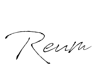 if you are searching for the best signature style for your name Reum. so please give up your signature search. here we have designed multiple signature styles  using Antro_Vectra. Reum signature style 6 images and pictures png