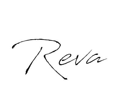 Create a beautiful signature design for name Reva. With this signature (Antro_Vectra) fonts, you can make a handwritten signature for free. Reva signature style 6 images and pictures png
