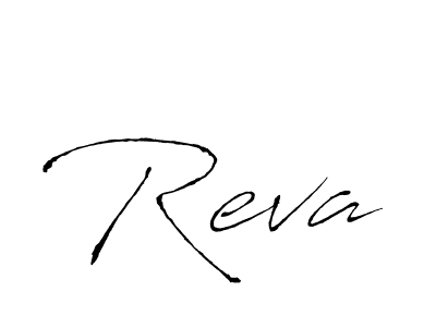 Reva stylish signature style. Best Handwritten Sign (Antro_Vectra) for my name. Handwritten Signature Collection Ideas for my name Reva. Reva signature style 6 images and pictures png