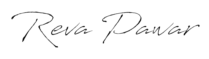 Create a beautiful signature design for name Reva Pawar. With this signature (Antro_Vectra) fonts, you can make a handwritten signature for free. Reva Pawar signature style 6 images and pictures png