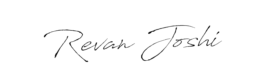 Revan Joshi stylish signature style. Best Handwritten Sign (Antro_Vectra) for my name. Handwritten Signature Collection Ideas for my name Revan Joshi. Revan Joshi signature style 6 images and pictures png